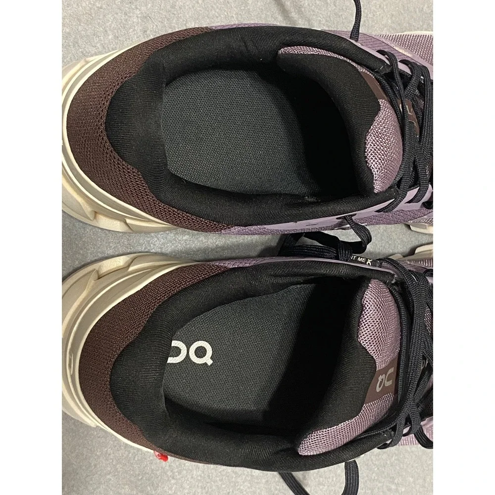 On Cloudflyer Mens 10.5‎ Running Shoes Lavender Brown Sneakers 71.98094